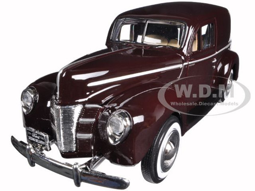 1940 Ford Sedan Delivery Brown 1/24 Diecast Model Car Motormax 73250brn