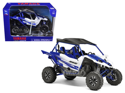 Yamaha YXZ 1000R Triple Cylinder Blue 1/18 Diecast Model New Ray 57813 A