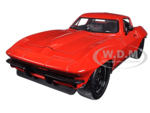 Letty's Chevrolet Corvette Fast & Furious F8 "The Fate of the Furious" Movie 1/24 Diecast Model Car Jada 98298