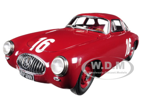 Mercedes Benz 300SL W194 #16 Rudolf Caracciola Grand Prix Bern 1952 Limited Edition 1500 pieces Worldwide 1/18 Diecast Model Car CMC 160