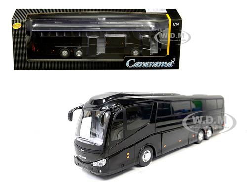 Super Coach Autobus Black 1/50 Diecast Model Car Cararama 577-002 B