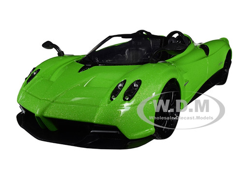 Pagani Huayra Roadster Green 1/24 Diecast Model Car Motormax 79354