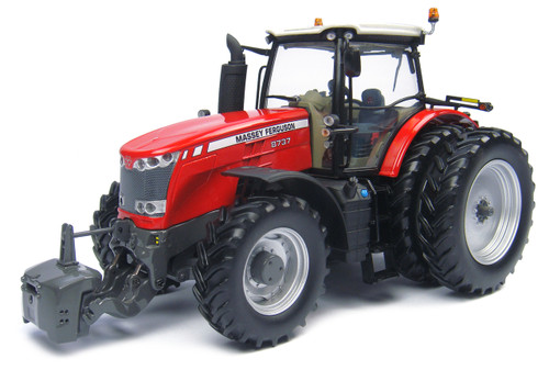 Massey Ferguson 8737 Dual Wheels Tractor 1/32 Diecast Model Universal Hobbies UH4261