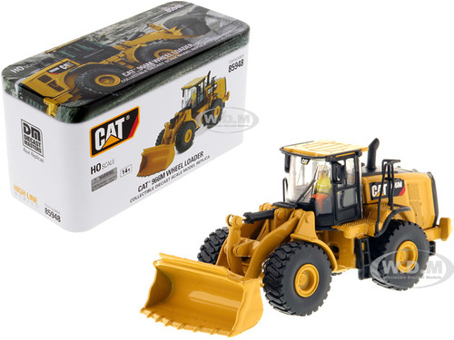 CAT Caterpillar 966M Wheel Loader Operator High Line Series 1/87 HO Diecast Model Diecast Masters 85948