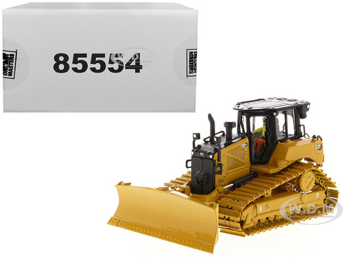 CAT Caterpillar D6 XE LGP Track Type Tractor Dozer VPAT Blade Operator High Line Series 1/50 Diecast Model Diecast Masters 85554