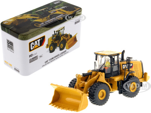 CAT Caterpillar 972M Wheel Loader Operator High Line Series 1/87 HO Diecast Model Diecast Masters 85949