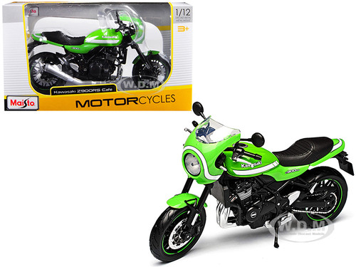 Kawasaki Z900RS Cafe Green 1/12 Diecast Motorcycle Model Maisto 18989