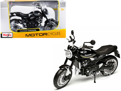 Kawasaki Z900RS Black 1/12 Diecast Motorcycle Model Maisto 18990
