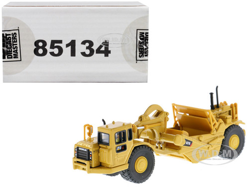 CAT Caterpillar 627G Wheeled Scraper Tractor with Operator High Line Series 1/87 HO Diecast Model Diecast Masters 85134