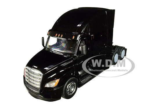 Freightliner Cascadia Truck Black Transporter 1/32 Diecast Model Welly 32695