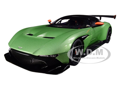 Aston Martin Vulcan Madagascar Orange Carbon Top 1/18 Model Car