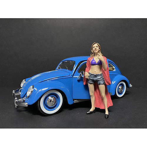Partygoers Figurine VIII for 1/18 Scale Models American Diorama 38228
