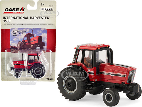 IH International Harvester 3688 Tractor Red Case IH Agriculture 1/64 Diecast Model ERTL TOMY 14135