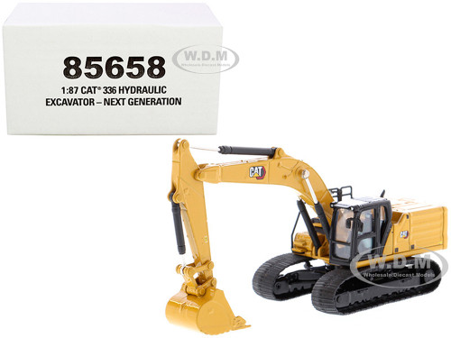 CAT Caterpillar 336 Next Generation Hydraulic Excavator High Line Series 1/87 HO Diecast Model Diecast Masters 85658