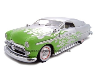1949 Ford Street Rod Silver 1/24 Diecast Car Unique Replicas 18586