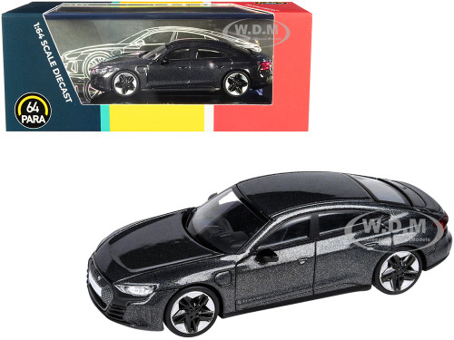 Audi RS e-tron GT Daytona Gray Metallic 1/64 Diecast Model Car Paragon PA-55331