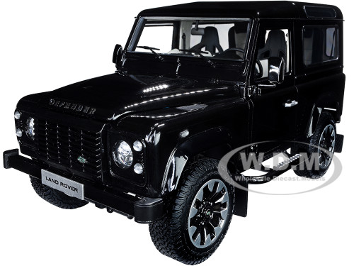 Land Rover Defender 90 Works V8 Black 70th Edition 1/18 Diecast Model Car LCD Models LCD18007