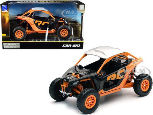 CAN-AM Maverick X3 ATV Triple Black 1/18 Diecast Model New Ray 58193 B