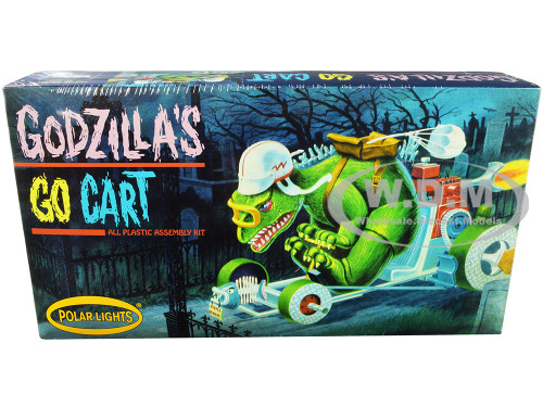 Skill 2 Model Kit Godzilla's Go Cart Model Kit Polar Lights POL987