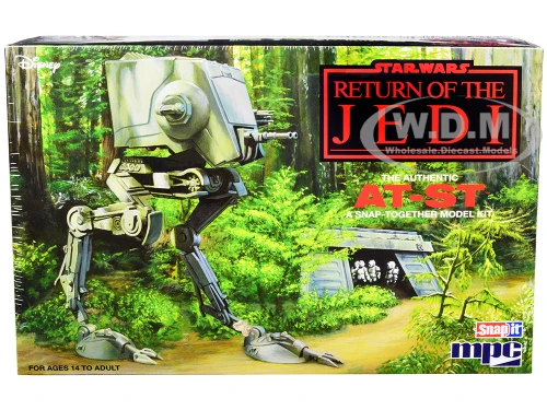 Skill 2 Snap Model Kit AT-ST Star Wars: Return of the Jedi Movie Scale Model MPC MPC966
