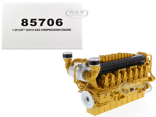 CAT Caterpillar G3616 Gas Compression Engine High Line Series 1/25 Diecast Model Diecast Masters 85706