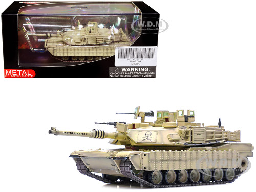 M1A2 TUSK I Battle Tank Ghetto Blaster II U.S. Army 3rd Squadron 3rd Armoured Cavalry Regiment FOB Hammer Iraq 2011 1/72 Diecast Model Panzerkampf 12209PC
