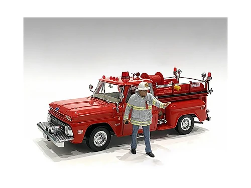Firefighters Fire Captain Figure 1/24 Scale Models American Diorama 76418