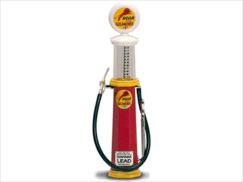 Roar Gilmore Gasoline Vintage Gas Pump Cylinder 1/18 Diecast Replica by Road Signature