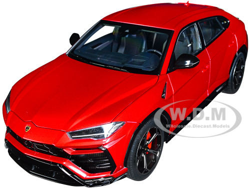 Lamborghini Urus Rosso Efesto Pearl Red 1/18 Model Car Autoart 79170