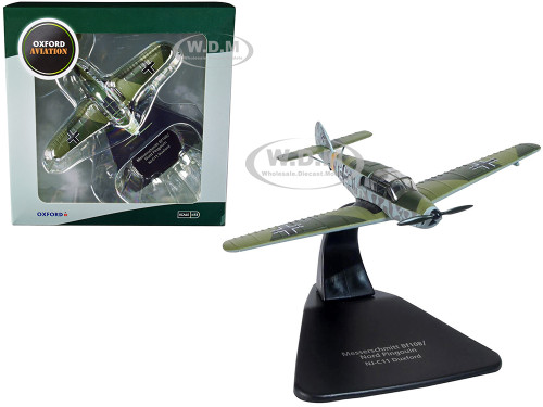 Messerschmitt Bf 108 Nord Pingouin War Plane NJ C11 Duxford Oxford Aviation Series 1/72 Diecast Model Airplane Oxford Diecast AC107