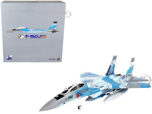 Mitsubishi F-15DJ Eagle Fighter Plane JASDF Japan Air Self-Defense Force Tactical Fighter Training Group 2020 1/72 Diecast Model JC Wings JCW-72-F15-018