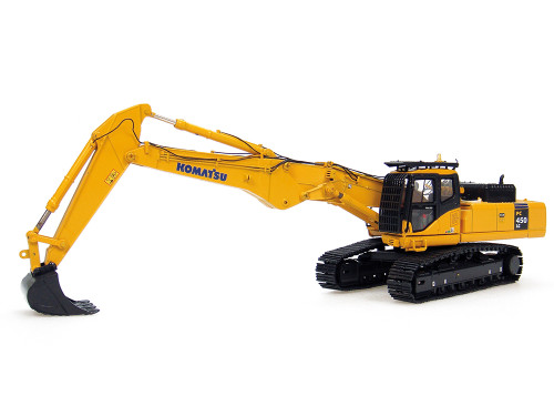 Komatsu PW180-11 Excavator Yellow with Standard Bucket and