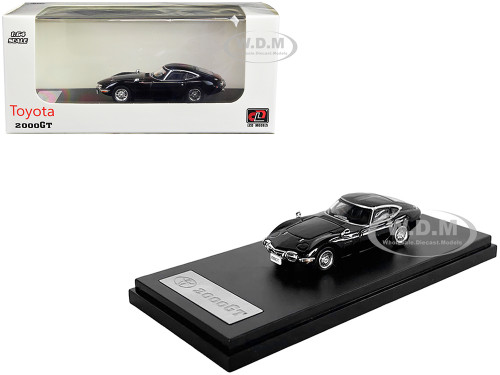 Toyota 2000GT RHD Right Hand Drive 1/64 Diecast Model Car LCD Models LCD64029BL