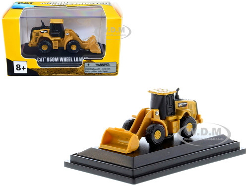 CAT Caterpillar 950M Wheel Loader Yellow Micro-Constructor Series Diecast Model Diecast Masters 85983DB