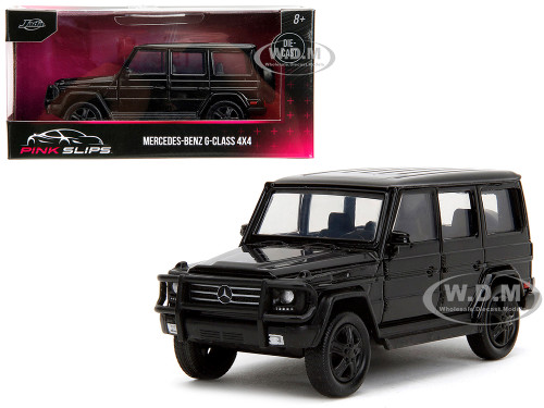 Mercedes Benz G Class 4x4 Black Pink Slips Series 1/32 Diecast Model Car Jada 34665