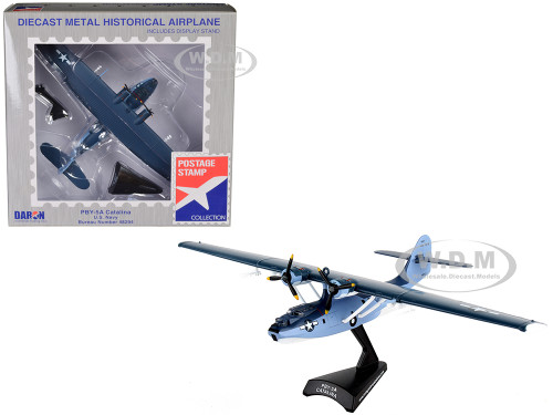 Consolidated PBY 5A Catalina Patrol Aircraft Bureau Number 48294 United States Navy 1/150 Diecast Model Airplane Postage Stamp PS5556-4