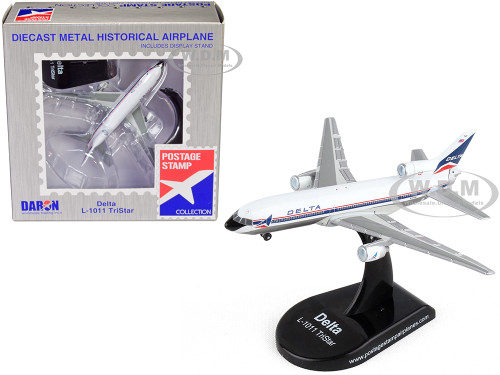 Lockheed L 1011 TriStar Commercial Aircraft Delta Airlines 1/500 Diecast Model Airplane by Postage Stamp PS5813-2