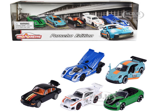 Porsche Edition 2023 5 piece Set 1/64 Diecast Model Cars Majorette 212053172