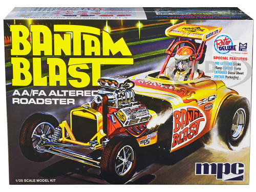 Skill 2 Model Kit Bantam Blast AA FA Altered Roadster Dragster 1/25 Scale Model MPC MPC993