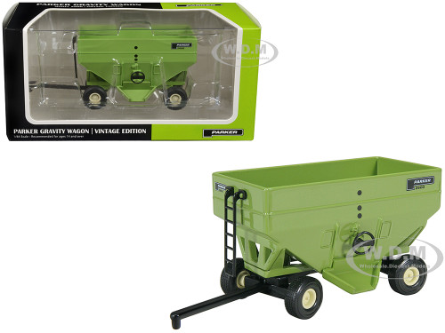 Parker 2600 Grain Wagon Light Green 1/64 Diecast Model SpecCast UBC039