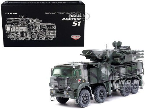 Pantsir S1 96K6 Self-Propelled Air Defense Weapon System 