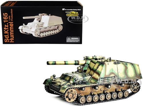 German Sd Kfz 165 Hummel Self Propelled Gun #313 Late Production German Army NEO Dragon Armor Series 1/72 Plastic Model Dragon Models 63178