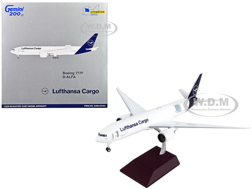 Boeing 777F Commercial Aircraft Eva Air Cargo White with Green