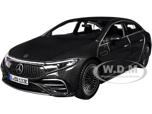 Mercedes Benz EQS Gray Metallic Special Edition Series 1/27 Diecast Model Car Maisto 32902GRY