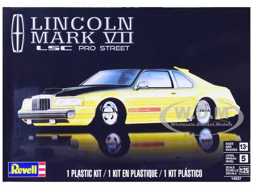 Level 5 Model Kit Lincoln Mark VII LSC Pro Street 1/25 Scale Model Revell 14537