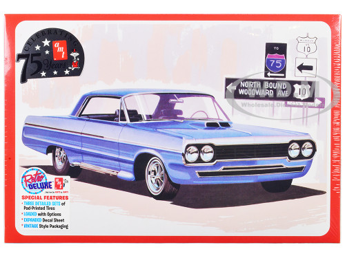 Skill 2 1964 Chevrolet Impala Super Street Rod 3 in 1 Kit 1/25 Scale Model AMT AMT1396