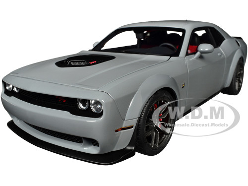 2022 Dodge Challenger R T Scat Pack Widebody Smoke Show Gray 1/18 Model Car Autoart 71774