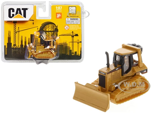 CAT Caterpillar D5M Track-Type Tractor Yellow 1/87 HO Diecast Model Diecast Masters 84401