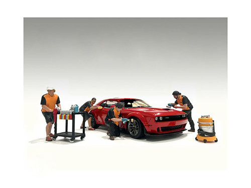 Detail Masters 6 piece Figurine Set for 1/18 Scale Models American Diorama 18601-18602-18603-18604-18605-18606