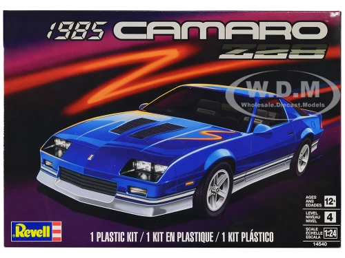 Level 4 Model Kit 1985 Chevrolet Camaro Z/28 1/24 Scale Model Revell 14540